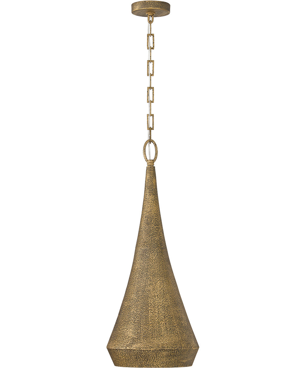 Savari 1-Light Pendant Artisan Gold