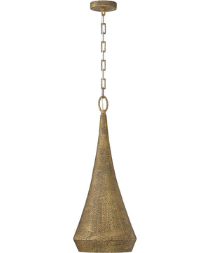 Savari 1-Light Pendant Artisan Gold