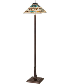 64" High Valencia Mission Floor Lamp