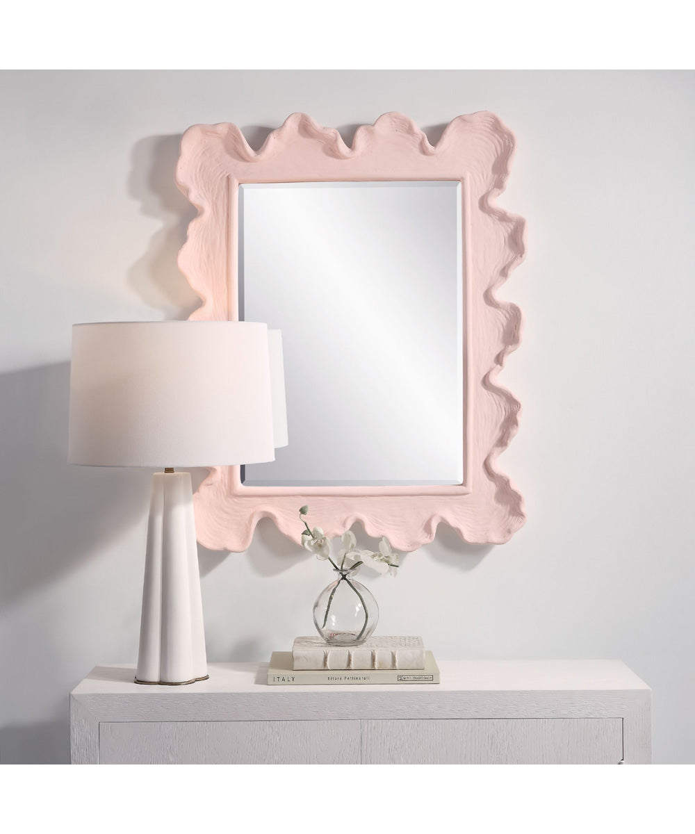 Sea Coral Pink Mirror