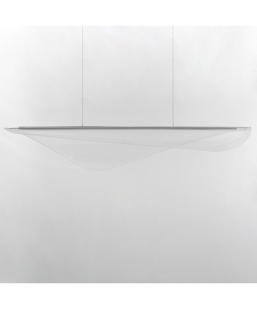 Manta 47 inch LED Linear Pendant Polished Chrome