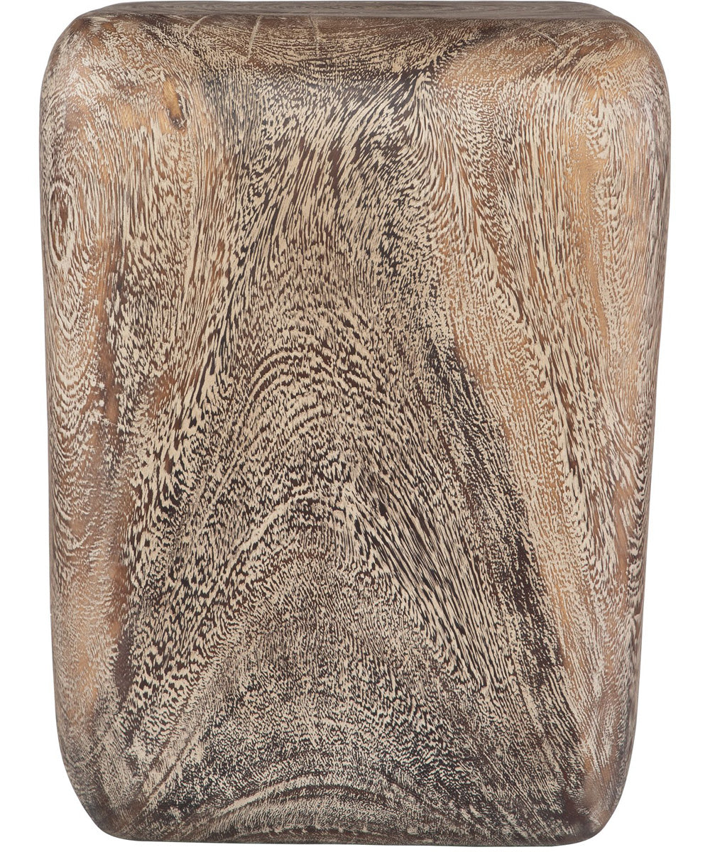 Loophole Bleached Wash Accent Stool