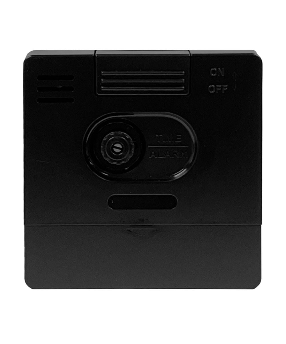 OPEN BOX Alarm Clock  Fuji Dark Gold Plastic Case/Cover