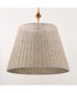 Baja 24 inch Single Pendant Natural Aged Brass