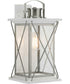 Barlowe 1-Light Large Wall Lantern Stainless Steel