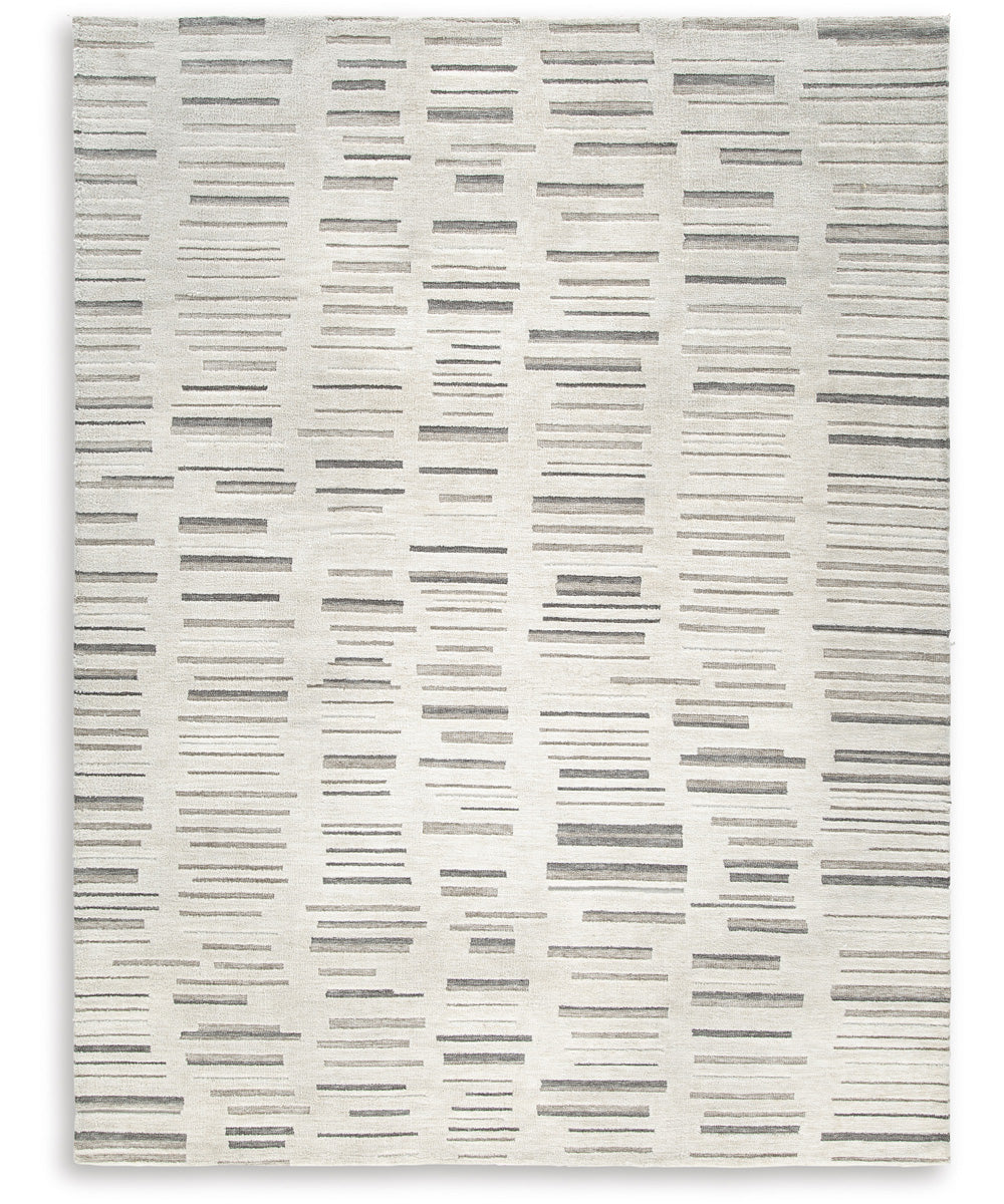 Leesdale Large Rug Ivory/Brown/Black