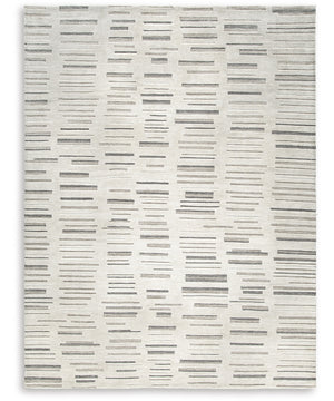 Leesdale Large Rug Ivory/Brown/Black