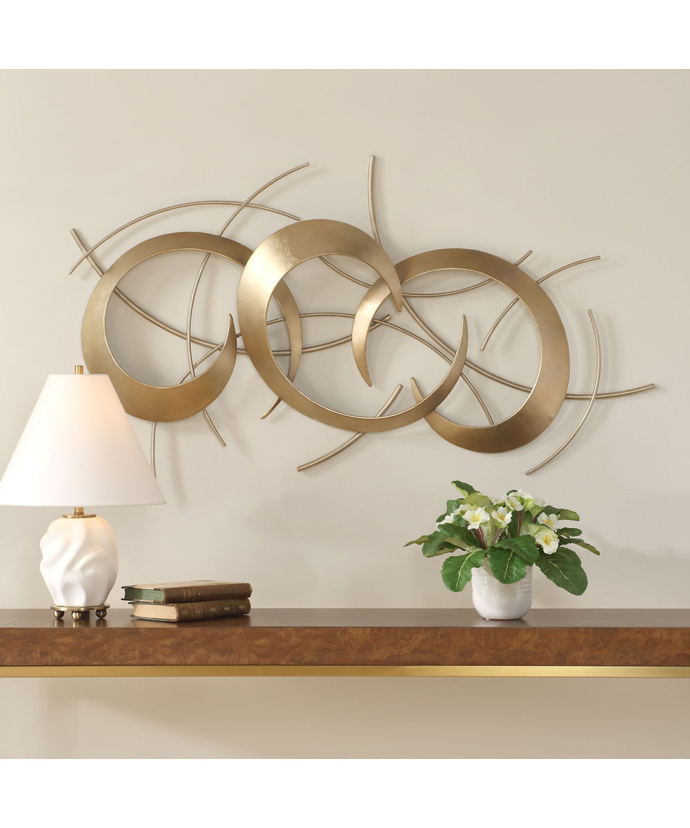Motivate Gold Wall Art