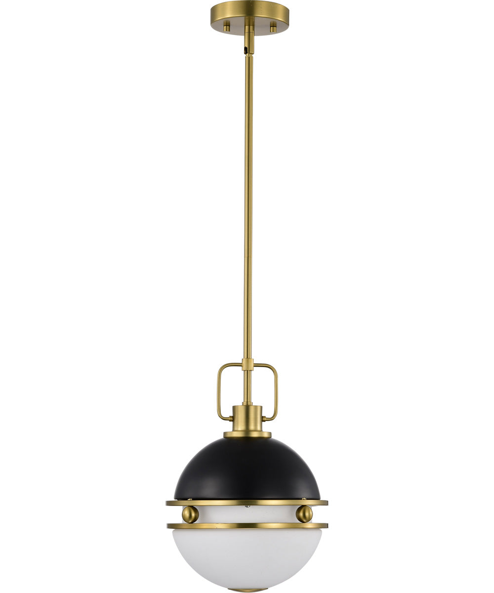 Everton 1-Light Pendant Matte Black