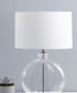 16"W x 9"H White Linen Hardback Shallow Drum Lampshade
