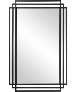 Amherst Black Iron Mirror