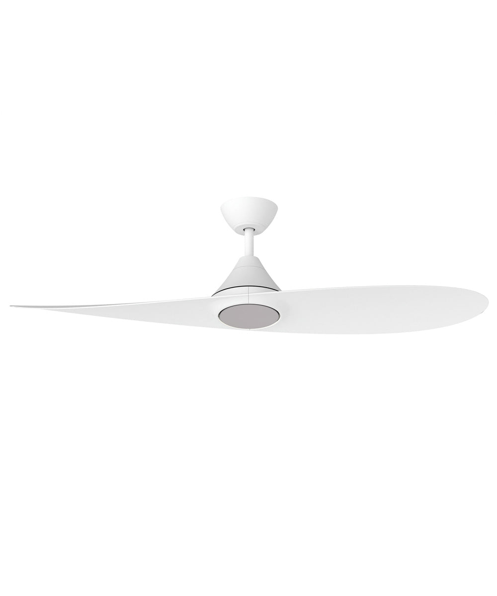 Surf 56 inch 2-Blade Marine Grade Fan w LED Matte White