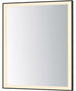 Framed 30x36 LED Mirror - 3CCT Black