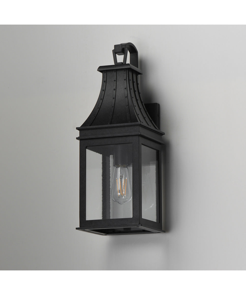 Bramwell VX 1-Light Outdoor Wall Sconce Black Patina