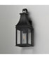 Bramwell VX 1-Light Outdoor Wall Sconce Black Patina