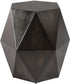 Volker Black Geometric Accent Table