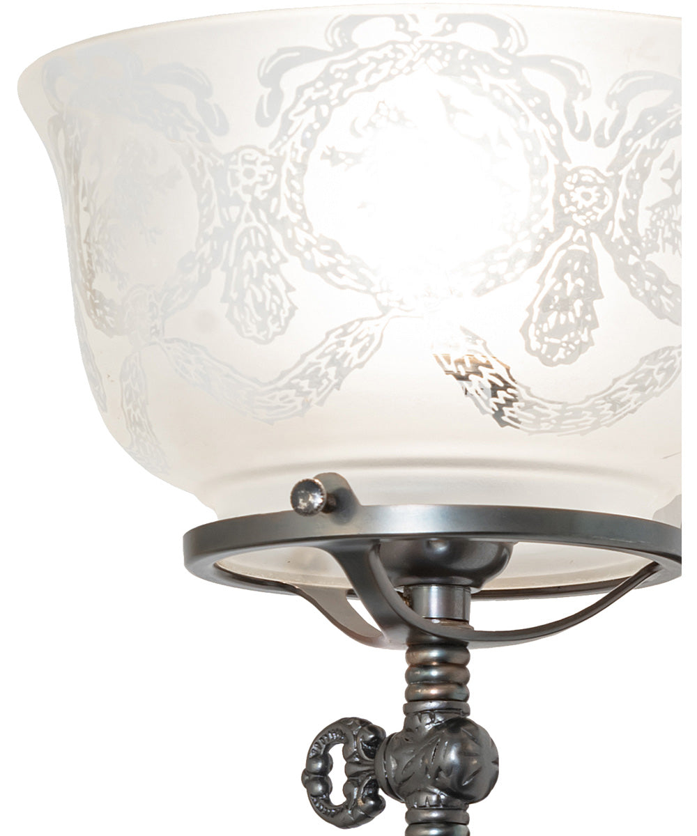 7" Wide Revival Gas & Electric Wall Sconce