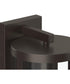 Kagen Extra Large Outdoor Wall Light with Clear Glass Panels Antique Bronze