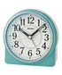 OPEN BOX Alarm Clock Marui Metallic Blue Plastic Case/Cover