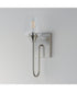 Goblet 1-Light Wall Sconce Satin Nickel