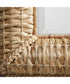 Twisted Seagrass Rectangle Mirror