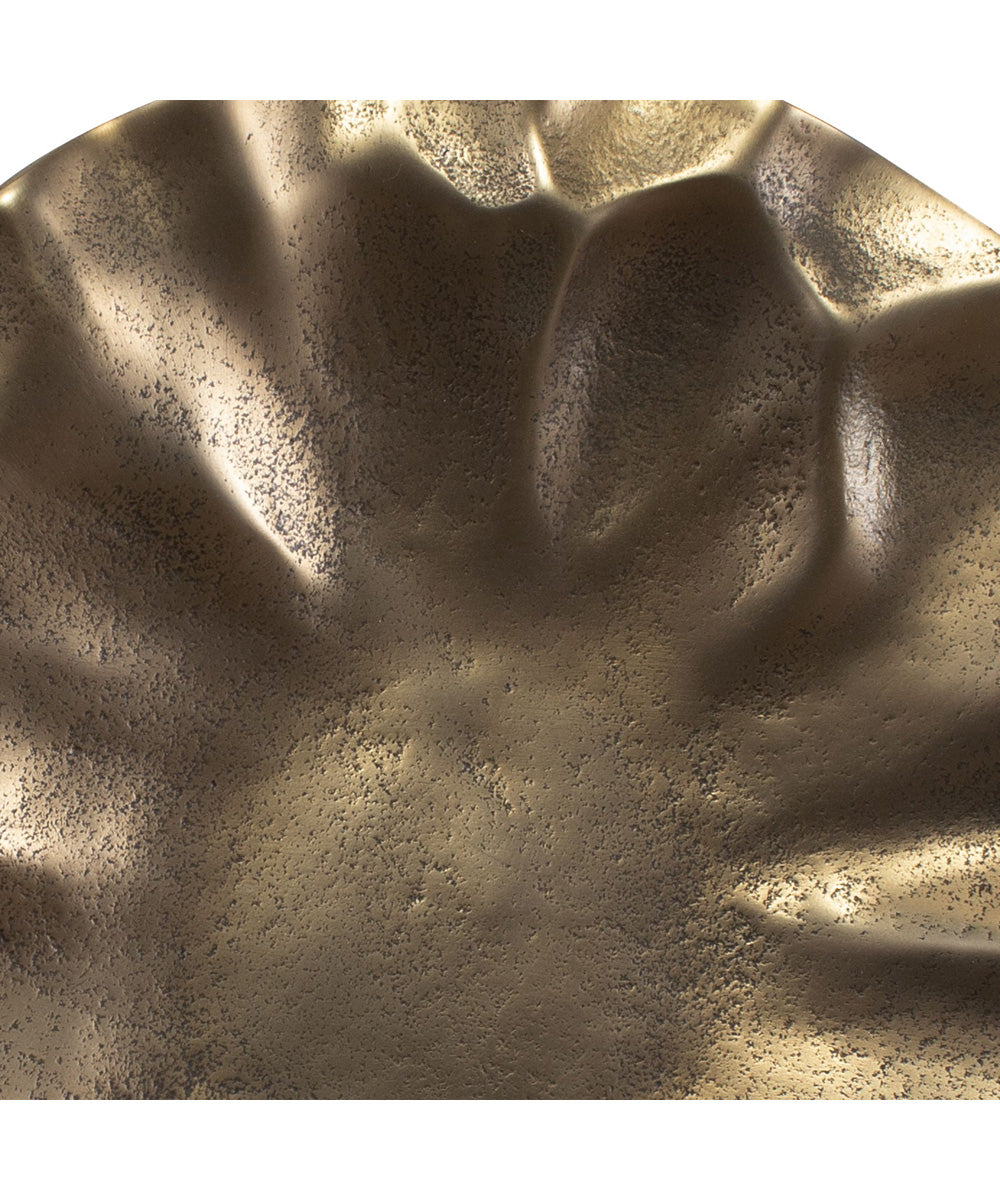 Peonia Outdoor Gold Wall Art Set of 3