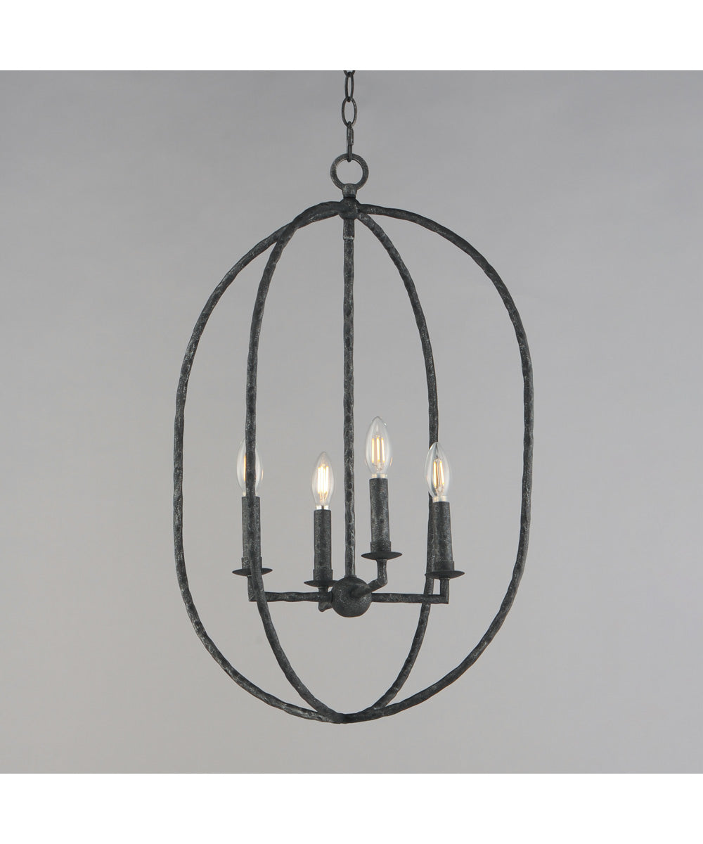 Martel 4-Light Pendant Blacksmith