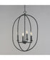 Martel 4-Light Pendant Blacksmith