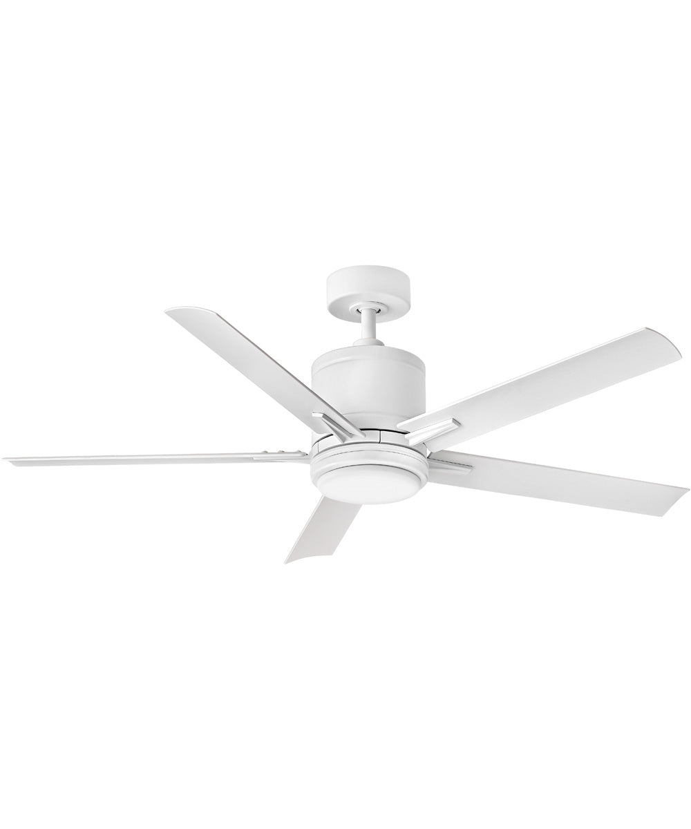 Vail 52" LED Smart Fan Matte White