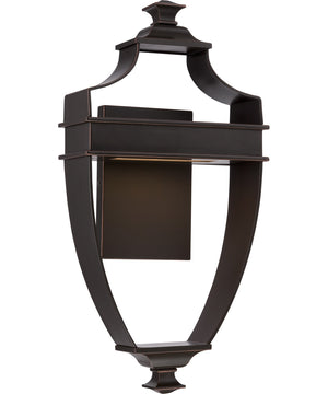 18"H Cooper 1-Light LED Outdoor Mahogany Bronze
