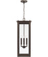 Hunt 4-Light Outdoor Hanging-Lantern Oiled Bronze