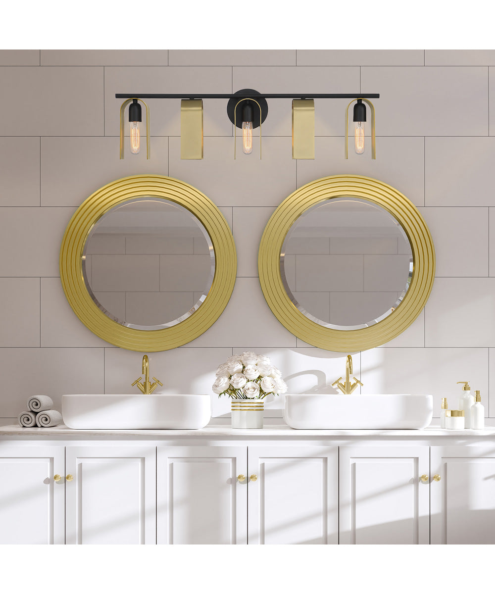 U Turn 5 Light Vanity Matte Black