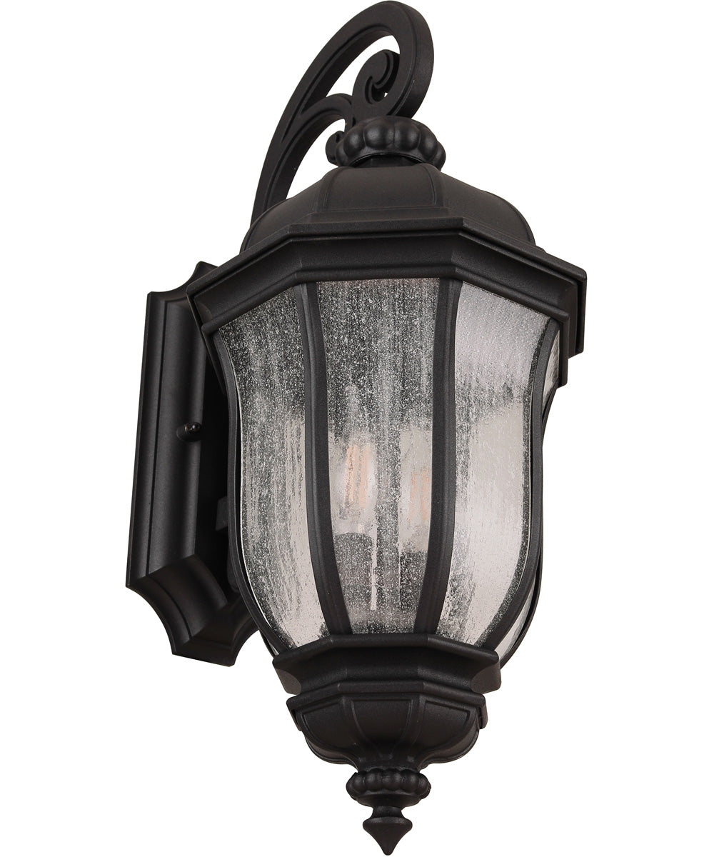 Harper 2-Light Outdoor Lighting Textured Black