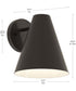 Mik Large Outdoor Wall Light Antique Bronze