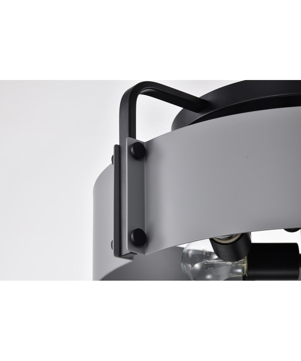 Altos 4-Light Close-to-Ceiling Matte Gray