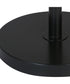 Floor Lamp in Sleek Black with 3 LED arms