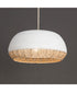 Tamba Large 1-Light Pendant Ivory