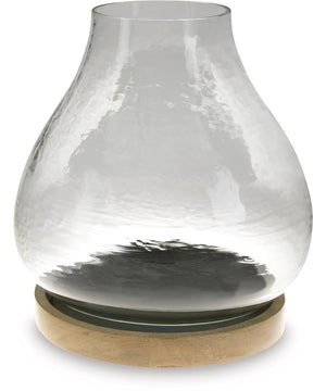 Adalisen Candle Holder Clear/Brown