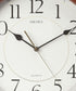 Medium Brown Wood Wall Clock