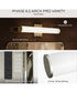 Phase 6.2 24 in. 5CCT Integrated LED Linear Vanity Light Brushed Nickel