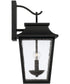 Chandler 2-Light Outdoor Wall-Lantern Black