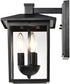Jamesport 3-Light Outdoor Matte Black