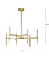 Arya 12-Light Chandelier Brushed Gold