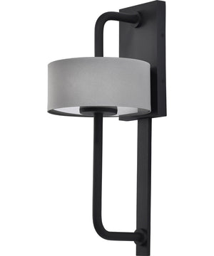 Overtop 1-Light Outdoor Matte Black