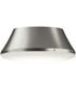 Avra Large 3-Light Flush Mount with Etched White Glass Shade Brushed Nickel