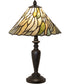 19" High Willow Jadestone Table Lamp