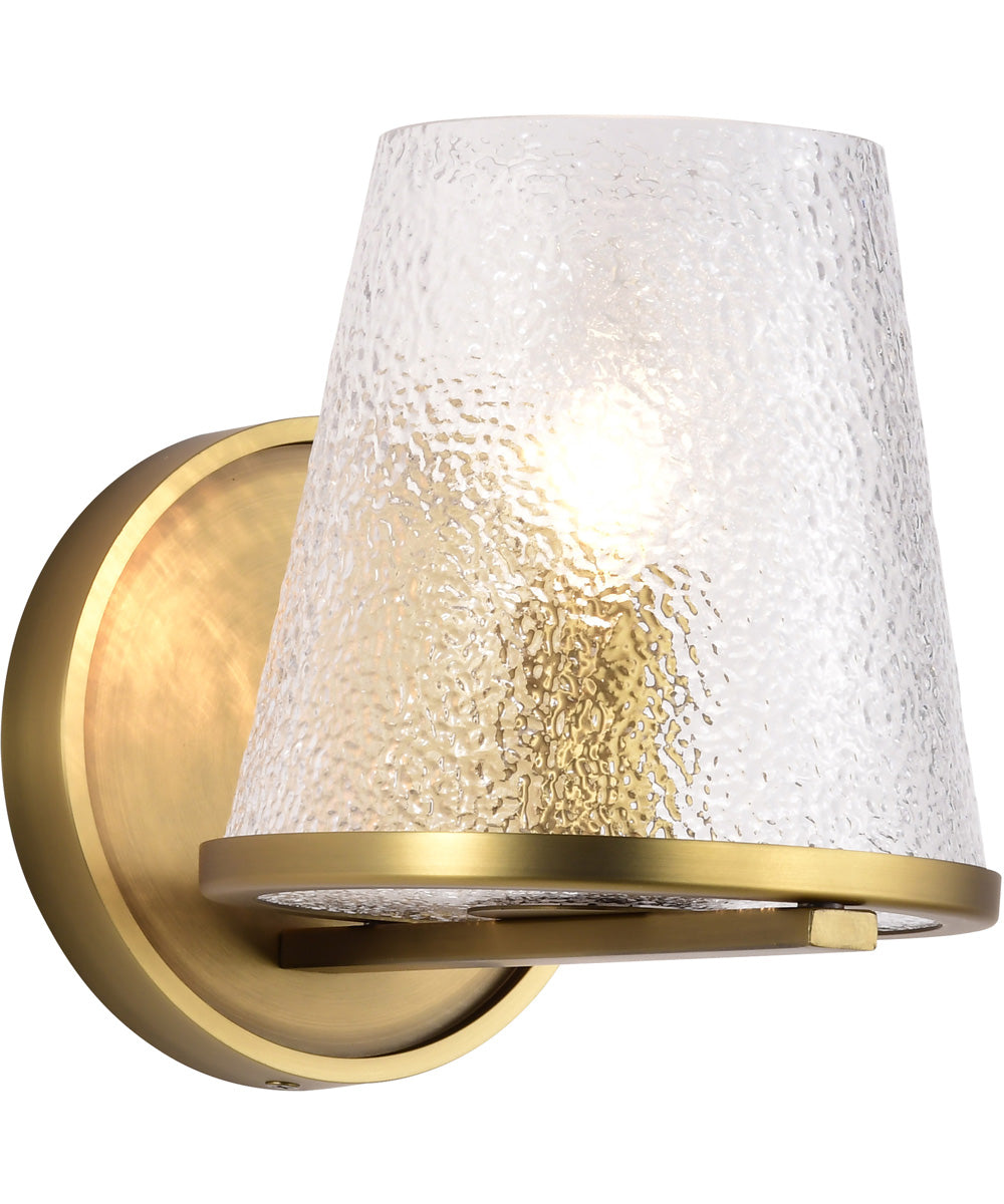 Valentine 1-Light Vanity & Wall Vintage Brass