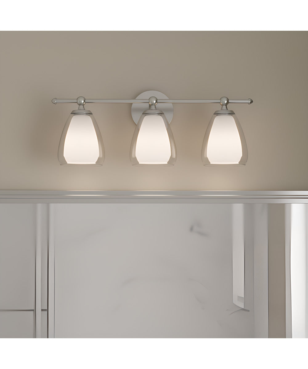 Vivienne 3-light Bath Light Brushed Nickel