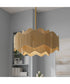 Evander 3-light Pendant Brushed Gold