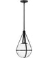 Colby 1-Light Small Pendant in Black